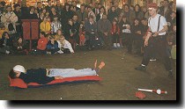 Street act at Covent Garden