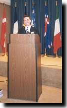 At NATO headquarters