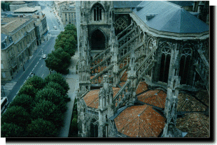 Cathedral in Bordeaux.