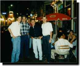 Us, on the streets of Bordeaux.