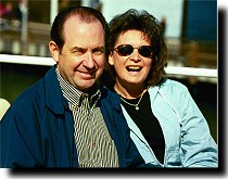 Parents on the San Francisco Bay.