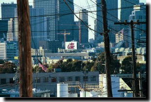 A view of San Francisco from Potrero Hill.