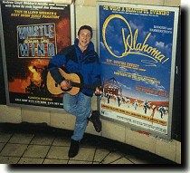 Advertisement for the musical "Oklahoma"