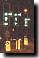 Traffic lights at Angel Station