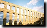 Roman aquaduct in the sun