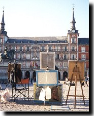 Central square in Madrid